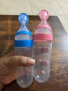Baby Feeding Spoon Bottles