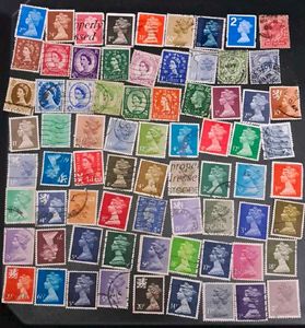 69 GREAT BRITAIN AND REGIONAL USED STAMPS