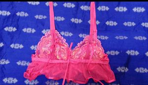 Pink Lace Bralette