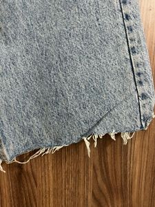 ZARA original ripped straight jeans