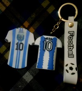 Argentina Football Keychain Set