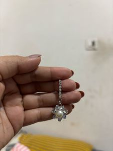 Dangling Pearl Earrings