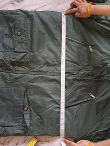 Green Casual Jacket