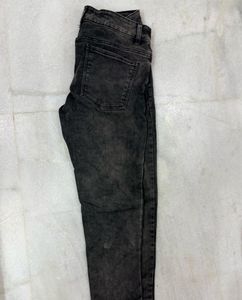 Washed Black Skinny Jeans