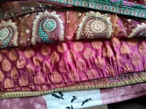 New Embroidered Lehenga Choli Set (Worn Once)