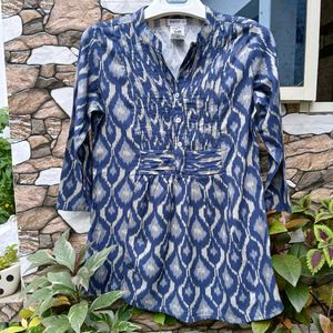 Patterned Tunic Top