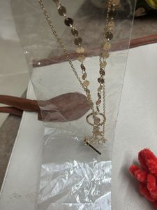 Delicate Gold Chain Necklace with Star Charm