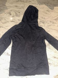 Cozy Grey Zip-Up Hoodie