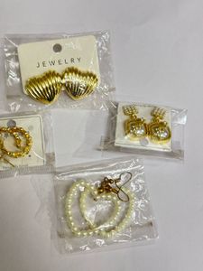 Set of 4 Anti tarnishEarrings
