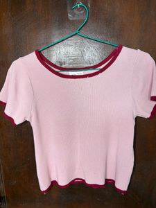 Pink top