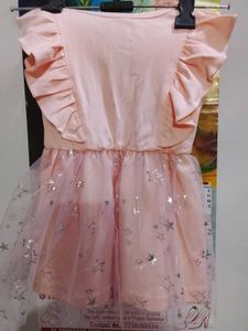 Cute Pink Star Dress
