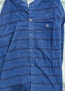 WROGN Blue Checkered Shirt