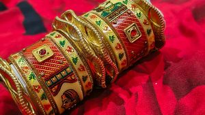 Thee are Rajasthani handcrafted Rajputi Bridal Chu
