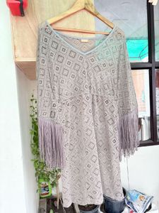 Crochet Tunic with Fringe