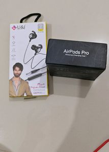 U&amp;i Wired Earphones &amp; Wireless ANC Earbuds