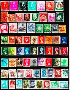 200 Vintage worldwide Stamps