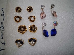 Assorted korean Fashion Earrings Set of 8