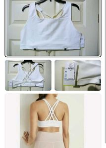 Old navy Comfortable White Sports Bra