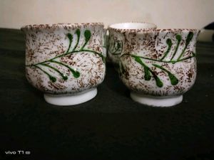 Pack Of 5 Ethnic Print Cups