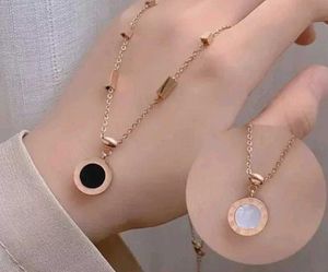Reversible Roman Charm Necklace