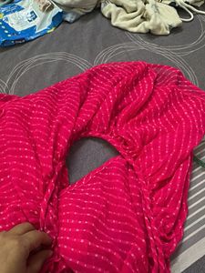 lehenga with blouse nd ruffle dupatta