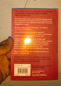 Ego Is The Enemy by Ryan Holiday