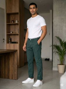 Men's Green Chinos