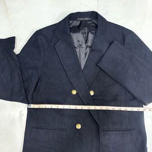 Uniqlo Classic Double Breasted Black Blazer