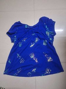 Sequin with unique design Top Tunic girl frm spain