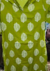 Green Printed Co-Ord Set –Free Shipping 💚