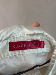Elegant Satin Button-Down Shirt