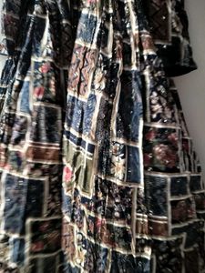 Bohemian Patchwork Maxi Dress