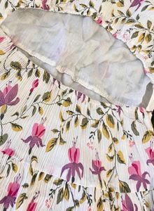 Chic Floral Tiered Dress