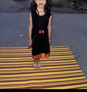 Beautiful Black Ethnic Dress for Girls