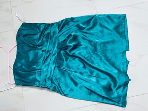 high quality imported see green mini dress for sale