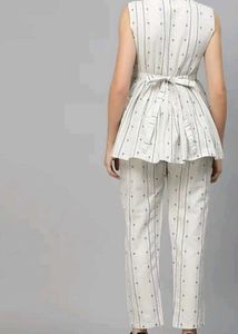 Stylish top with pant co-ord set