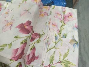 Floral Pattern double bedsheet 2 pillow covers