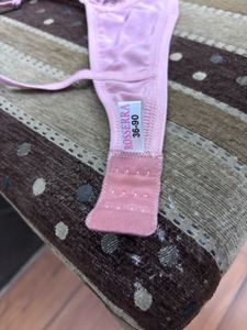 Pink Lace Bra and Panty Set