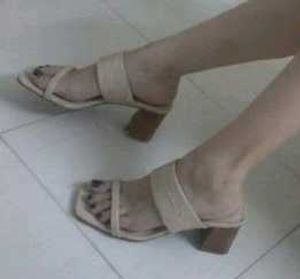 Mango Cream Sandals