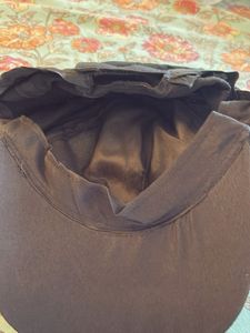 Custom 'AAYUSHI' Black Cap