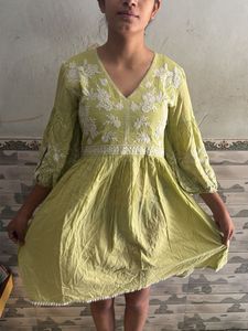 Chikankari Embroidered Kurta