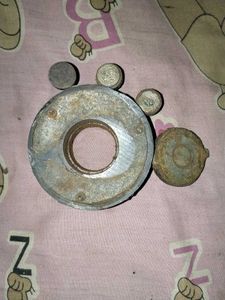Vintage Industrial Metallic Magnets (5 Pcs Various