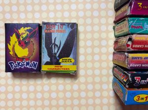 Old gen Ben ten and Pokemon trump card set