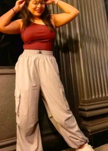 Parachute Pants(Grey)