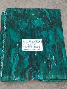 Sea Green Georgette Saree