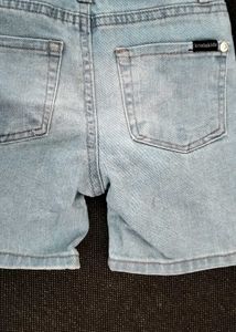 two Boys Shortsand jeans jacket