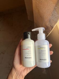 Minimalist Salicylic Acid &amp; Oat Extract Cleansers