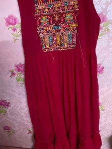 Long Maxi Dress With Jacket