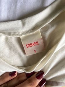 Urbanic - Cropped Smiley Face Tank Top