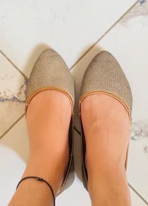 Sparkling Gold Ethnic juti
